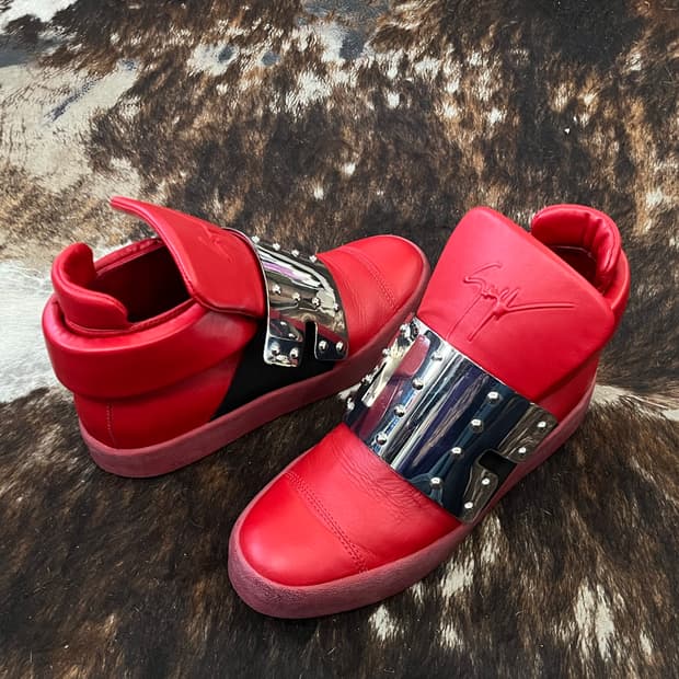 Giuseppe Zanotti Leather High Top Shoes
