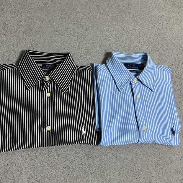 S/55 KNIT DRESS SHIRT 폴로 랄프로렌 니트 드레스셔츠