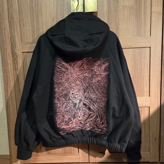 송지오 Pure Rebel 자수 후드티 48