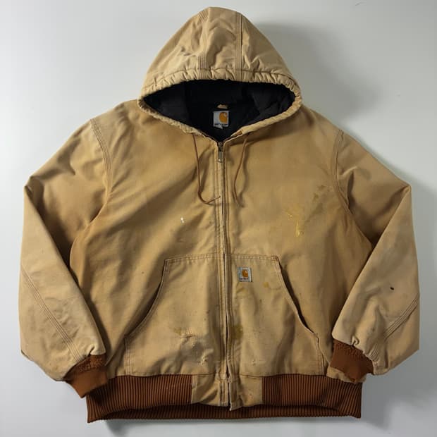Carhartt 'OG' USA 샌드 베이지 엑티브 자켓
