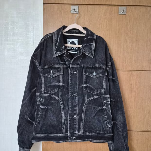 메종미네드 데님트러커자켓