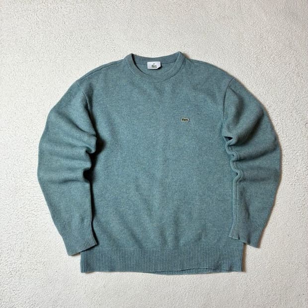 라코스테 00's 울 베이직 솔리드 니트 PN7899
