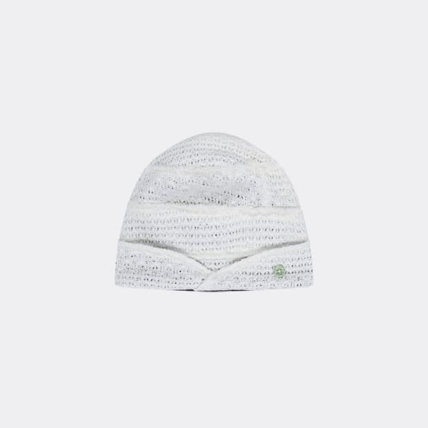 코이세이오 ROUGH STAR REVERSIBLE BEANIE-IVORY