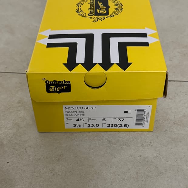 오니츠카타이거 멕시코 66 SD 블랙 230