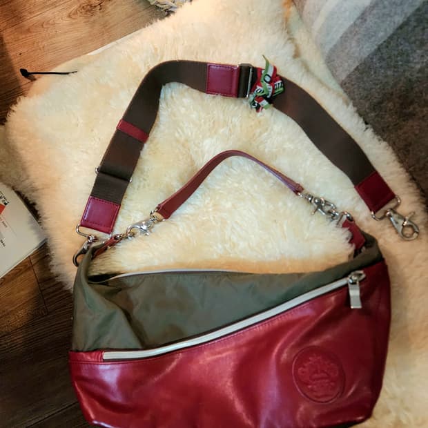 오로비앙코 남녀공용 숄더백 겸 크로스백