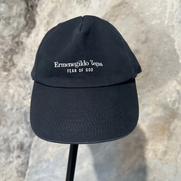 피어오브갓 x 제냐 코튼베이스 볼캡