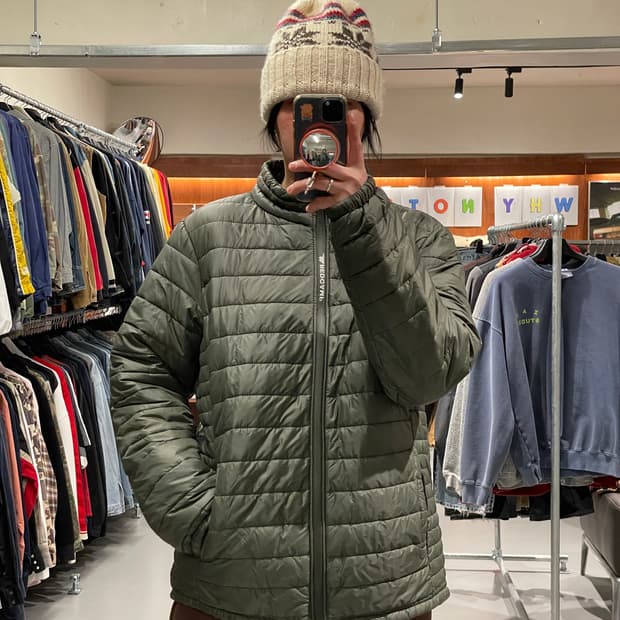 빈티지 경량패딩  