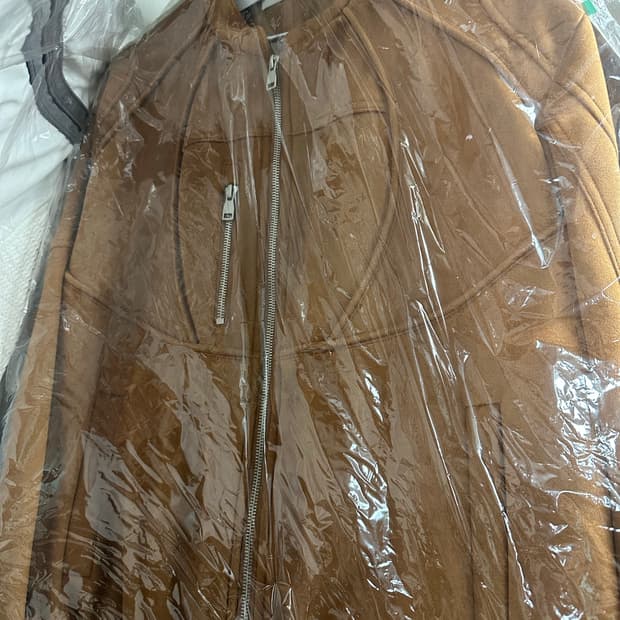 밝은 브라운 블루종