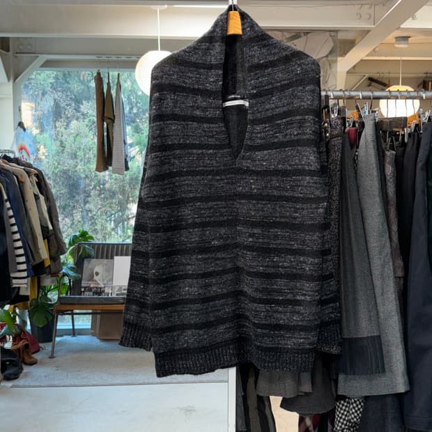 Pas de calais 스트라이프 린넨 니트