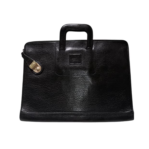 버버리 소가죽 브리프케이스 y2k