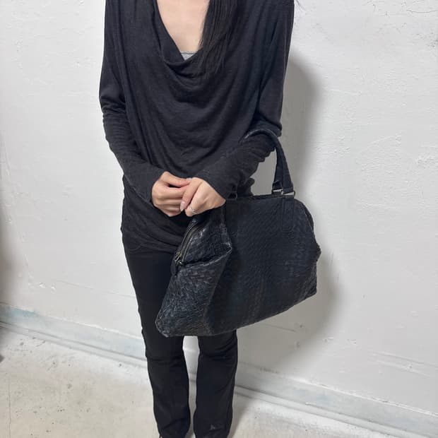 Katharine Hamnett drape long sleeve