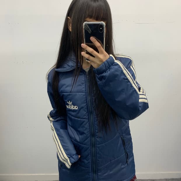 아디다스 80s 서독제 푸퍼 자켓