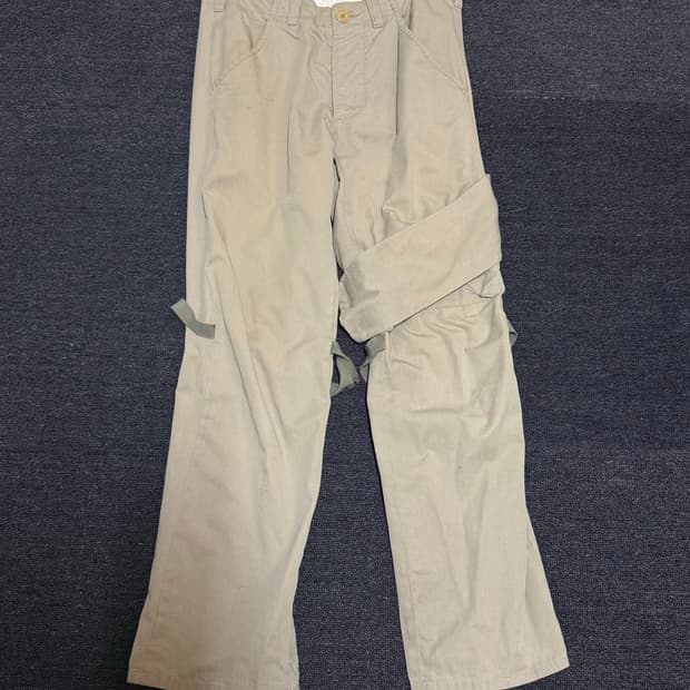 Helmut lang 1999ss 본디지 스트랩 팬츠