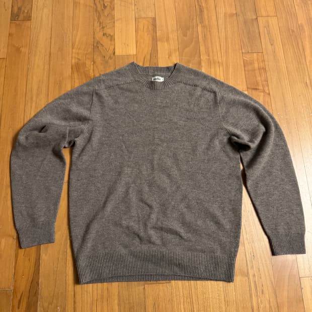 카키스 캐시미어 니트 