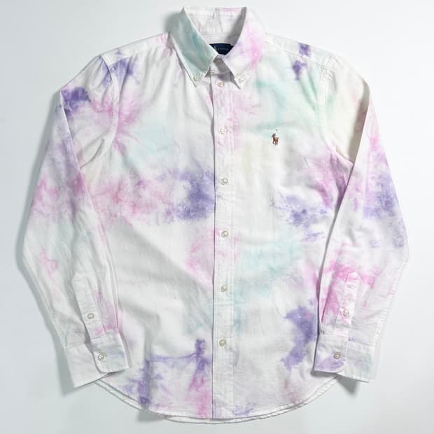 폴로 랄프로렌 옥스포드 타이다이 셔츠 