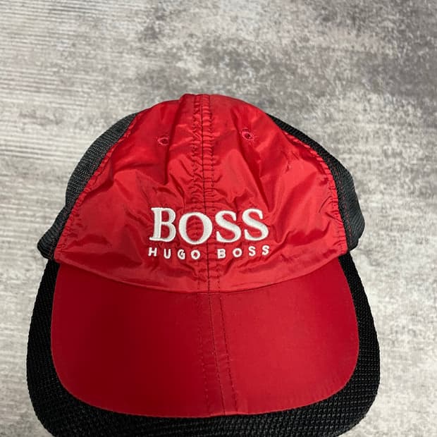 Vtg HUGO BOSS cap
