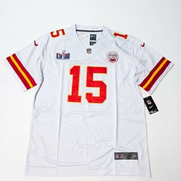 Nfl져지 마홈스 우승져지 새제품 블록코어룩