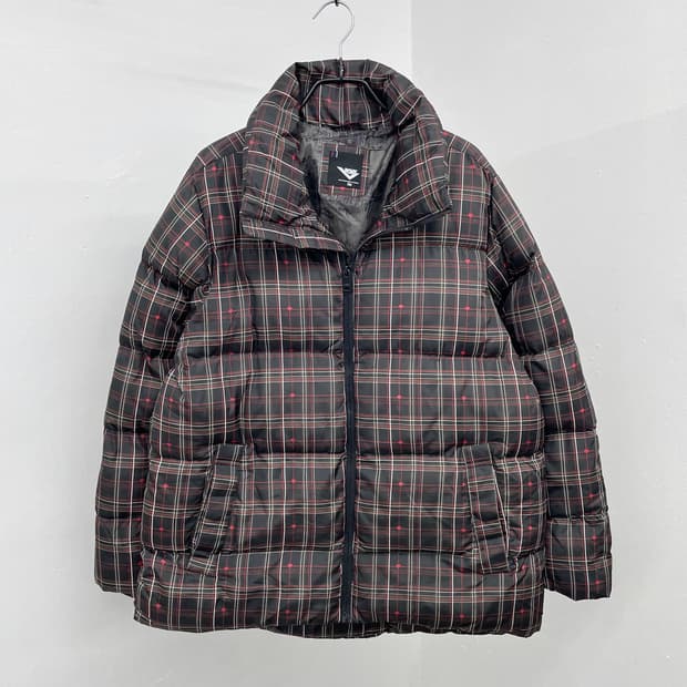 포니 하트 체크 패딩❤️