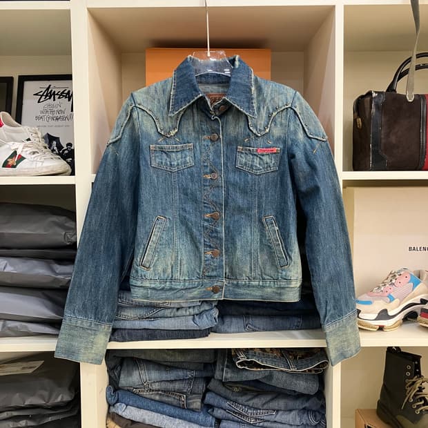 Pearl Jeans 데님 자켓 M