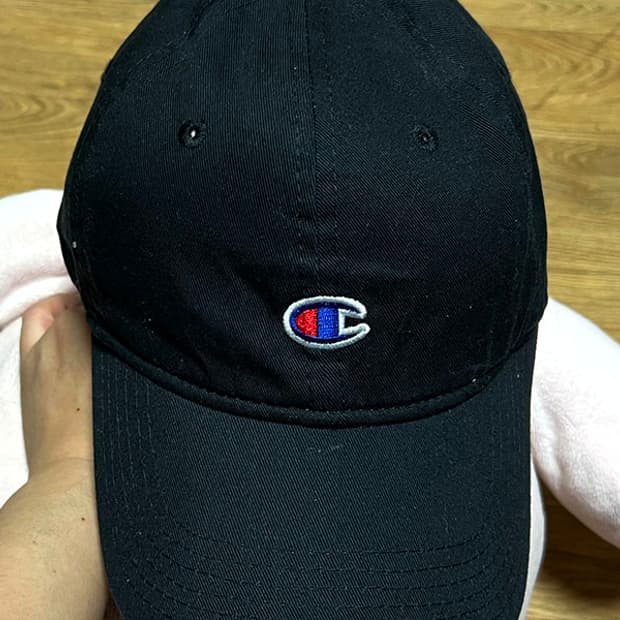 챔피온 클래식 C 로고 블랙 볼캡 캐주얼 모자 프리사이즈 남녀공용