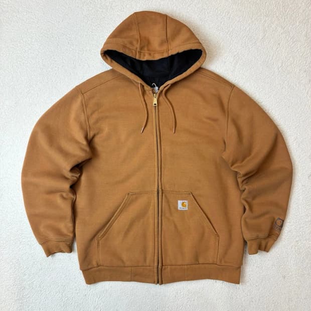 칼하트 레인디펜더 워크웨어 써멀 후드집업 PN6227