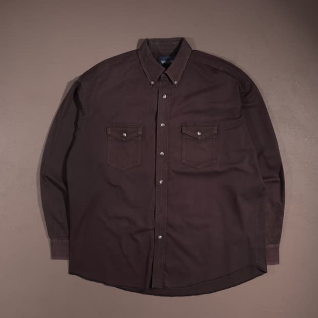 랭글러 헤비코튼 워크셔츠 