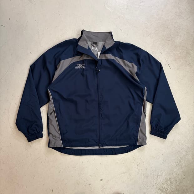 리복 Hockey 빈티지 윈드브레이커 트랙자켓 M