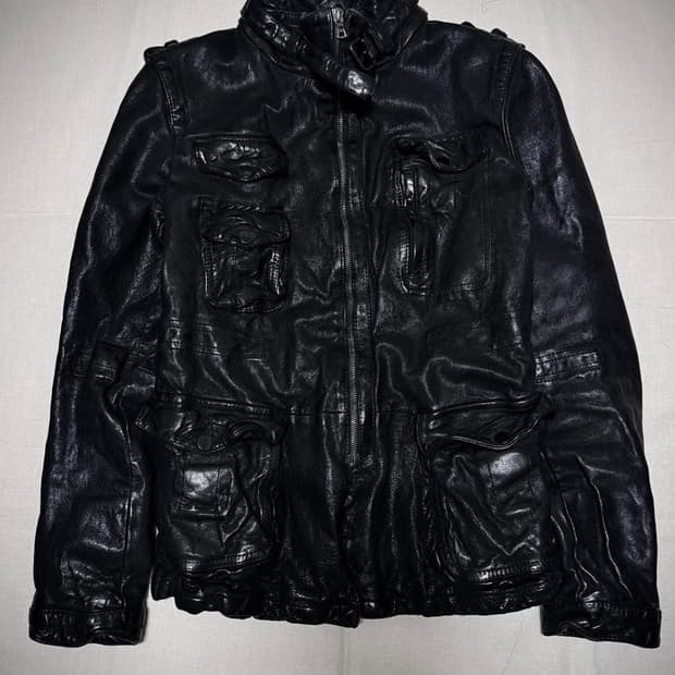 Neil barrett Buffalo Leather jacket