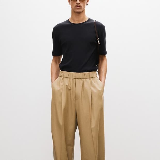 RECTO Recto Logo Ribbed Jersey T-Shirt