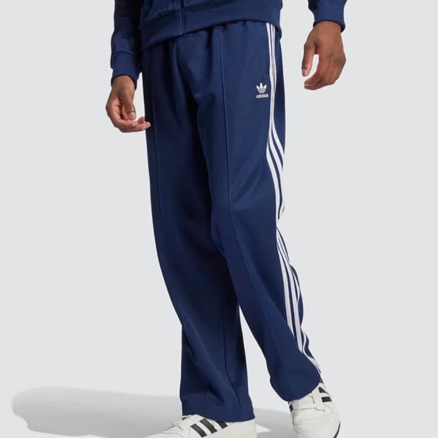 아디다스 배기 핏 파이어버드 배기 트랙 팬츠 S (인디고블루)IZ2466