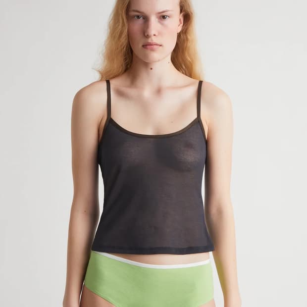 [XS,S,M,L]팔로마울 Nasem 슬리브리스 탑/그레이