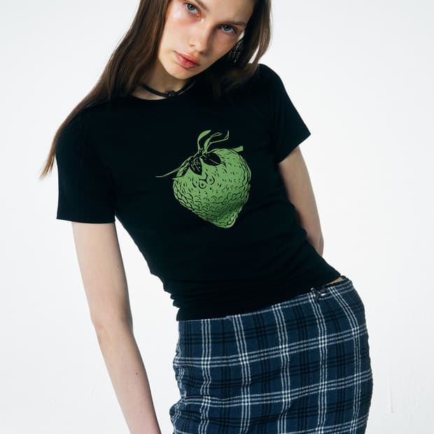 스컬프터 스트로베리 크롭 탑