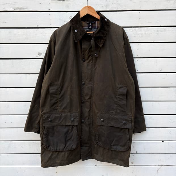 Barbour 바버 노섬브리아 왁스 자켓