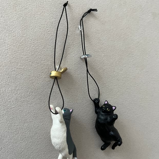 귀여운 고양이 피규어 가챠 키링 일괄