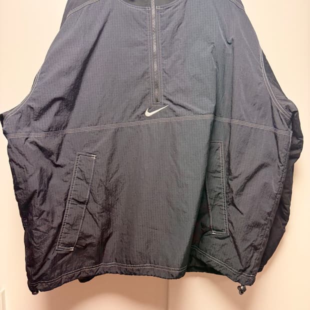 Supreme x Nike Ripstop Pullover Black XL