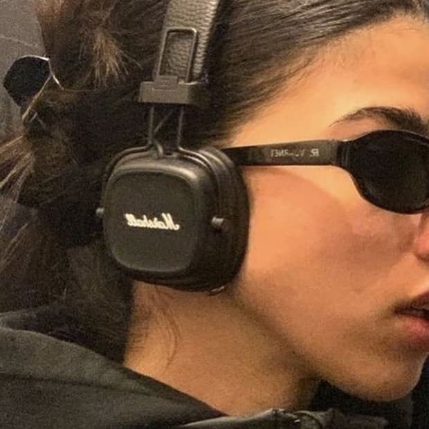 마샬 메이저4 헤드셋 브라운