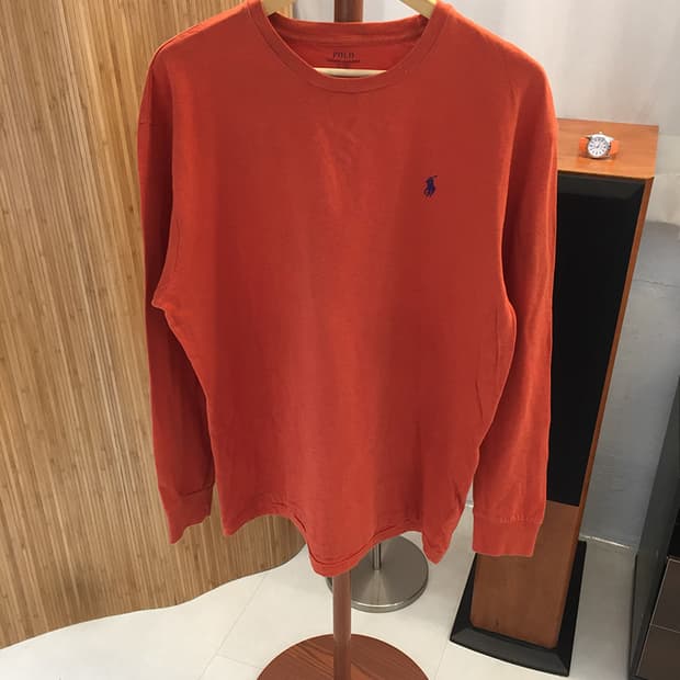 (MAN) 폴로랄프로렌 라운드 긴팔티 XL 