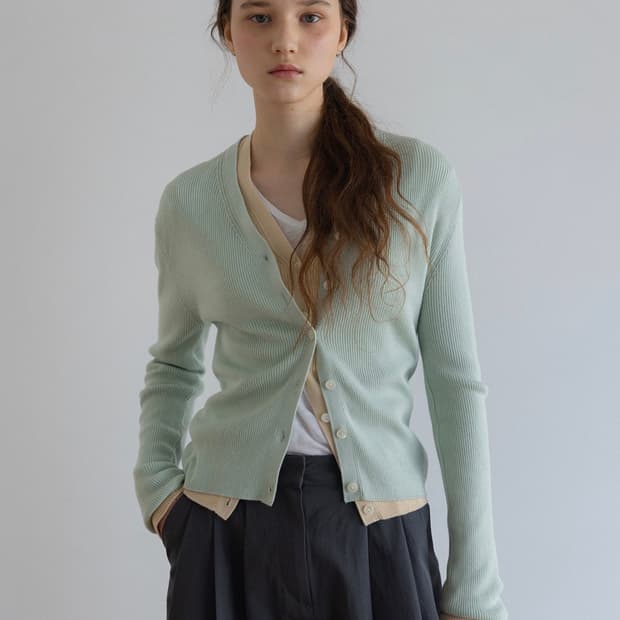 시엔느 째즈 실크 가디건