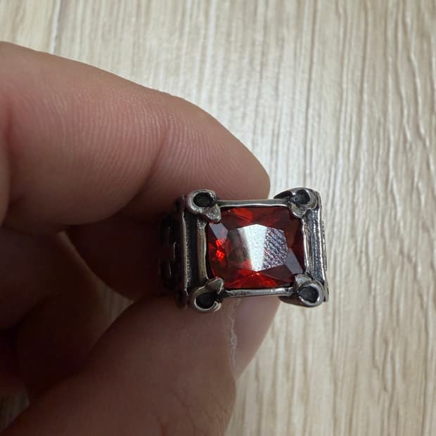 스트릿 스톤 반지