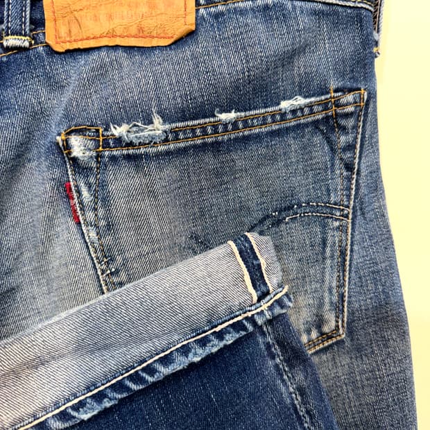 LVC 55501 Big E 셀비지  (34, Made In Japan)