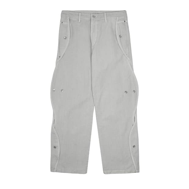 (구해요)산산기어 코튼 웨이브 팬츠 그레이