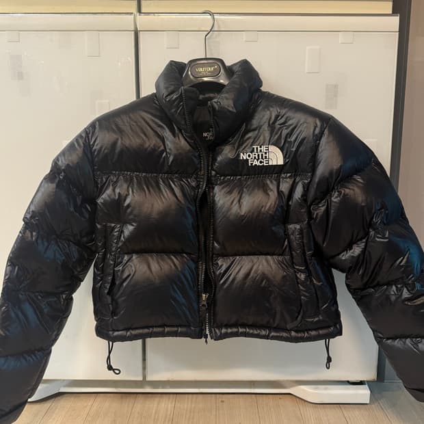 노스페이스 눕시 숏 블랙 M