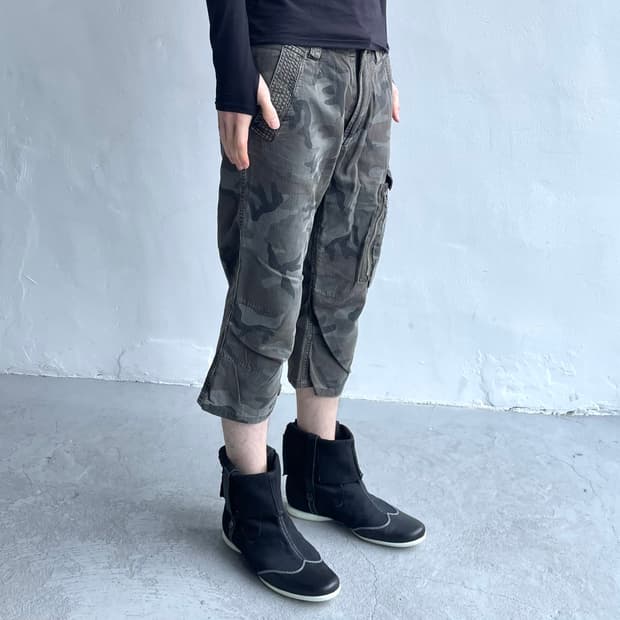 립반윙클 카모 파라슈트 쇼츠