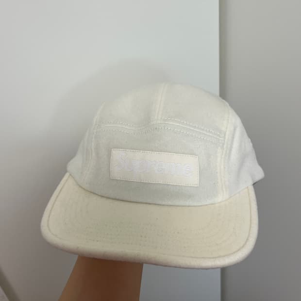 24ss 슈프림 울 캠프캡