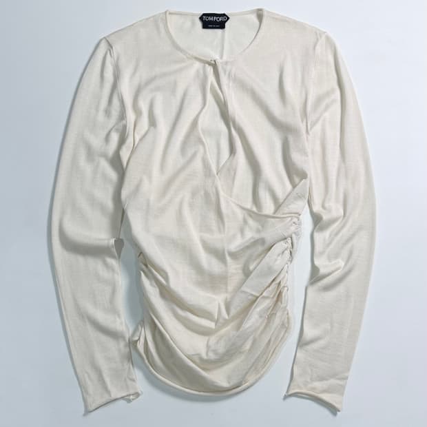 톰포드 캐시미어 셔링 니트  