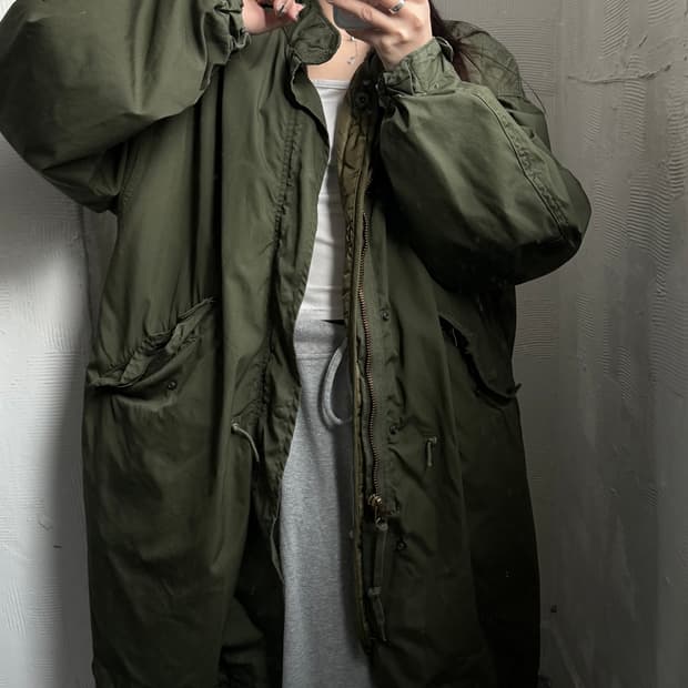 M-1965 오리지널 밀리터리 피쉬테일 파카 