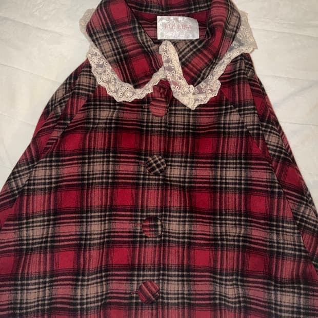 LIZ LISA 리즈리사 판쵸 케이프 코트 망토 모리걸 빈티지 히메 갸루