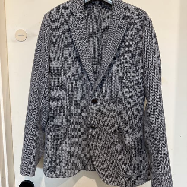 일레븐티 헤링본 자켓