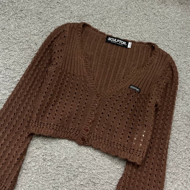 [우먼90] 스컬프터 가디건