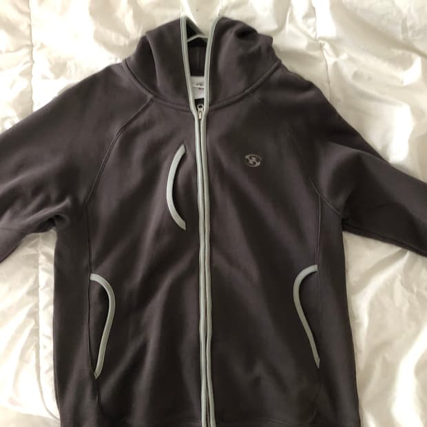 산산기어 24ss 후드집업 브라운 2사이즈